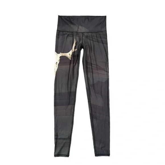 Teeki Deer Skull Medicine Leggings Size Medium‎ - Picture 2 of 8